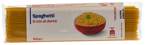 WITTE PRODUCTEN (CARREFOUR) SPAGHETTI WITTE PRODUCTEN (CARREFOUR) SPAGHETTI