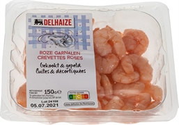 DELHAIZE ROZE GARNALEN DELHAIZE ROZE GARNALEN