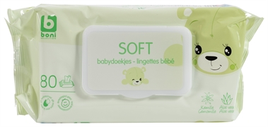 BONI SELECTION (COLRUYT) BABYDOEKJES SOFT BONI SELECTION (COLRUYT) BABYDOEKJES SOFT