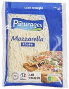 PÂTURAGES (INTERMARCHÉ) MOZZARELLA RÂPÉE PÂTURAGES (INTERMARCHÉ) MOZZARELLA RÂPÉE