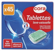 CORA TABLETTEN VOOR DE VAATWASSER CORA TABLETTEN VOOR DE VAATWASSER
