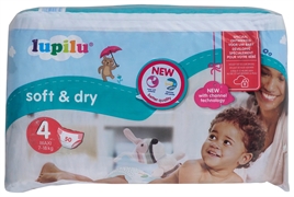 LUPILU (LIDL) LUIERS MAXI MAAT 4 LUPILU (LIDL) LUIERS MAXI MAAT 4
