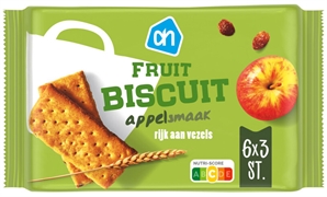 AH (ALBERT HEIJN) FRUITBISCUIT APPELSMAAK