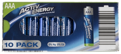 ACTIV ENERGY AAA-BATTERIJEN
