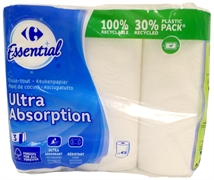 ESSENTIAL (CARREFOUR) ULTRA ABSORPTION KEUKENPAPIER 3 LAGEN