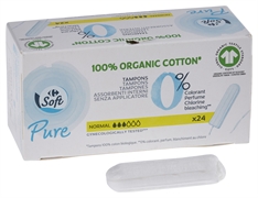 CARREFOUR SOFT PURE NORMAL 100% ORGANIC COTTON