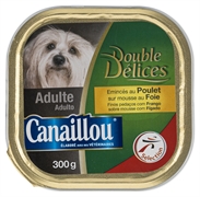 CANAILLOU (INTERMARCHÉ) EMINCÉS AU POULET SUR MOUSSE AU FOIE