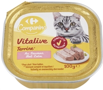 COMPANINO (CARREFOUR) VITALIVE TERRINE MET ZALM
