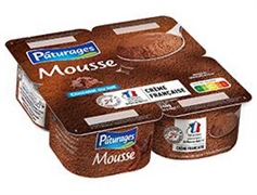 PÂTURAGES (INTERMARCHÉ) MOUSSE CHOCOLAT NOIR