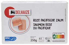 DELHAIZE ROZE PACIFISCHE ZALM
