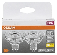 OSRAM SPOT LED OSRAM STAR MR16 WARM WIT GU5.3 3,8W 2 STUKS