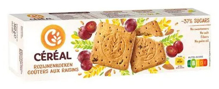 CÉRÉAL ROZIJNENKOEKEN