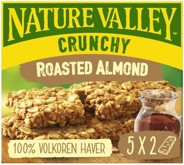 NATURE VALLEY CRUNCHY ROASTED ALMOND test en review Testaankoop gezond