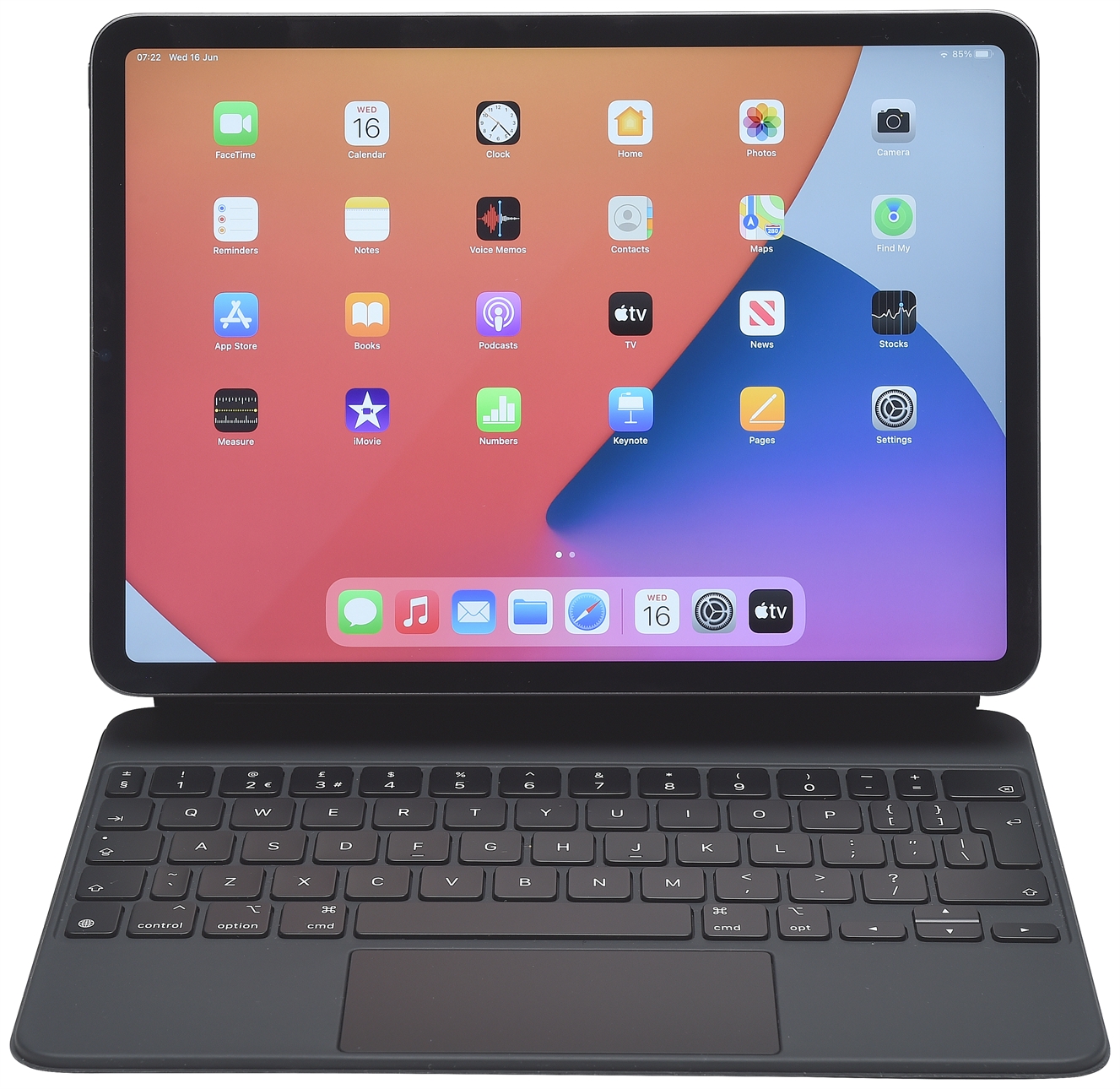 APPLE IPAD PRO 11" 2021 (128GB WIFI) + MAGIC KEYBOARD test en review ...