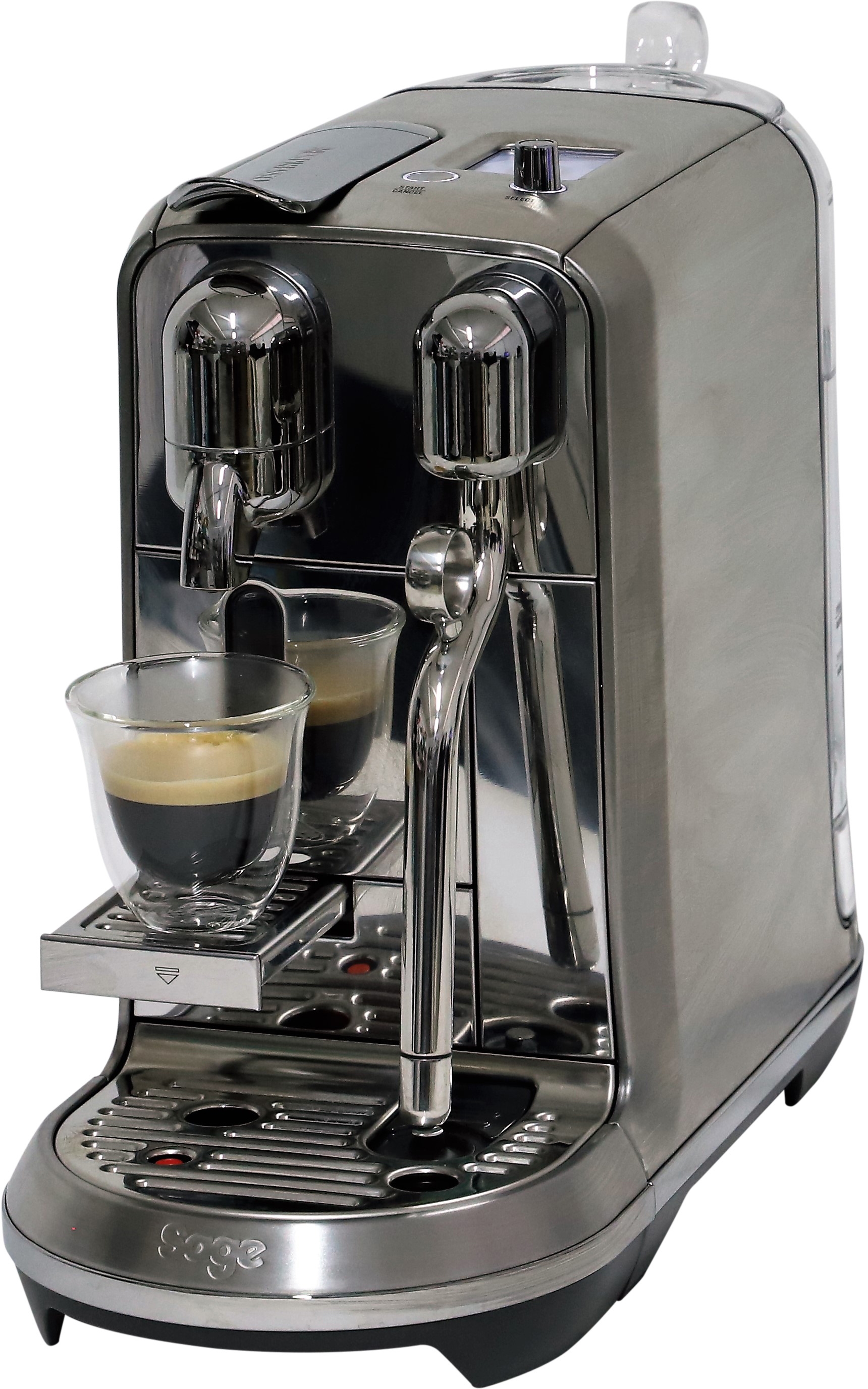 SAGE CREATISTA PLUS STAINLESS STEEL test en review Test Aankoop