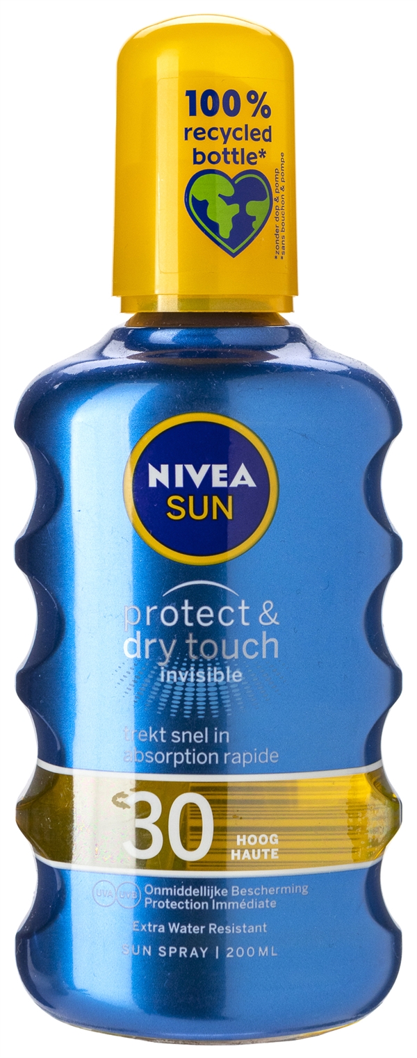 NIVEA SUN PROTECT & DRY TOUCH INVISIBLE SPF 30 test en review - Test Gezond