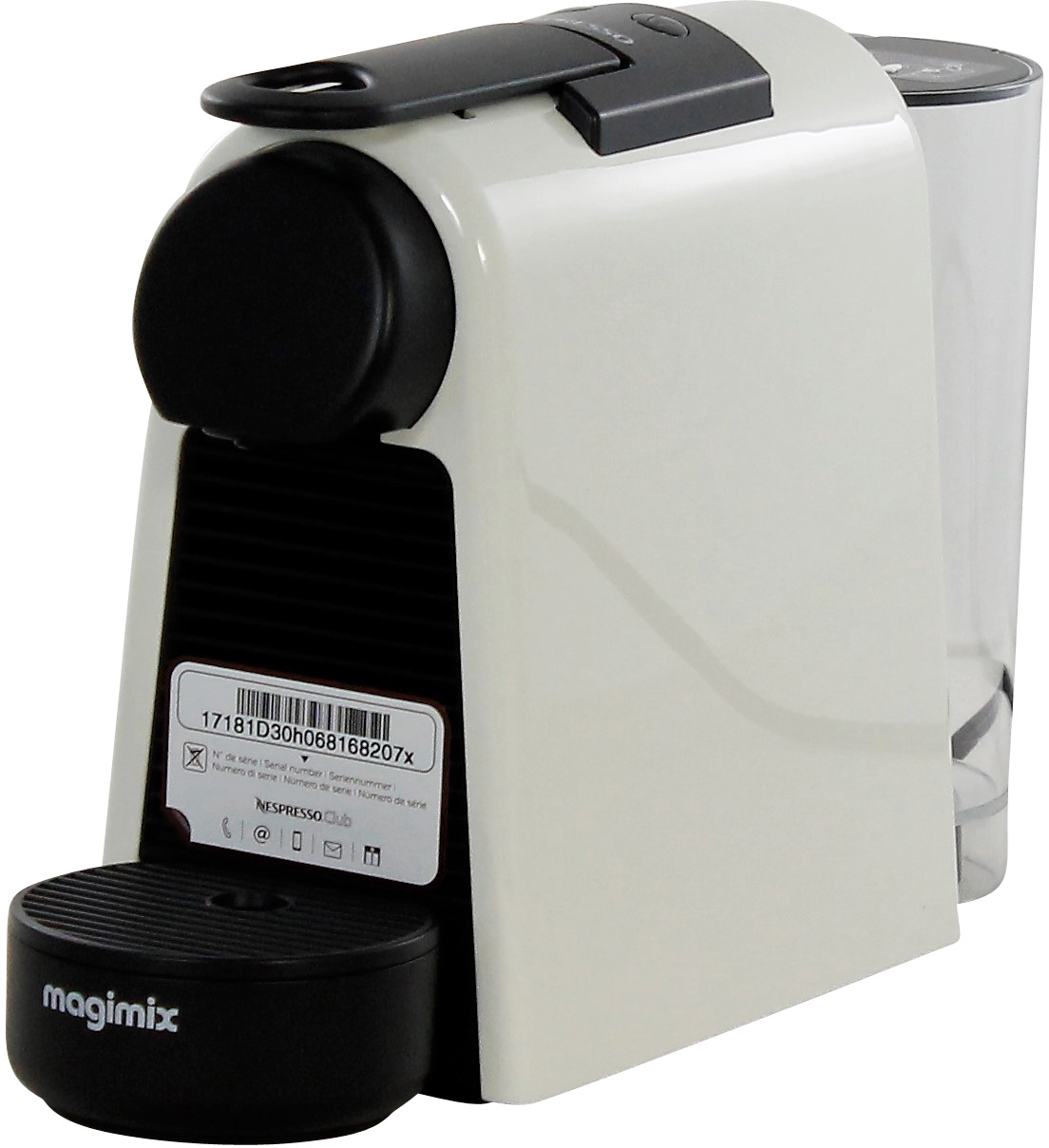 MAGIMIX NESPRESSO ESSENZA MINI 11365 WHITE test en review Test Aankoop